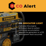 GAS PORTABLE GENERATOR 11600W REMOTE START 120/240V WITH CO ALERT