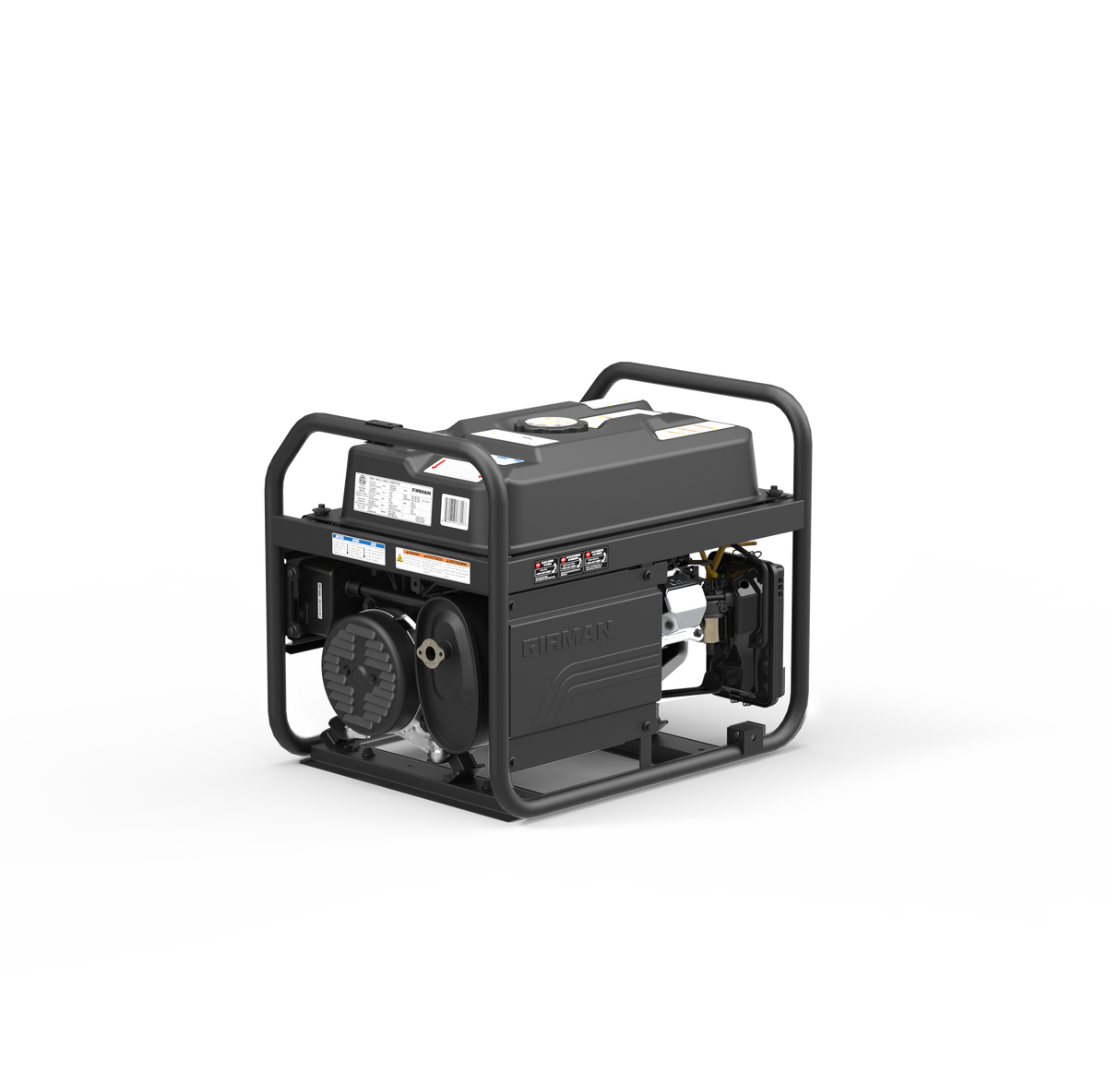 Gas Portable Generator 4550W Recoil Start 120V