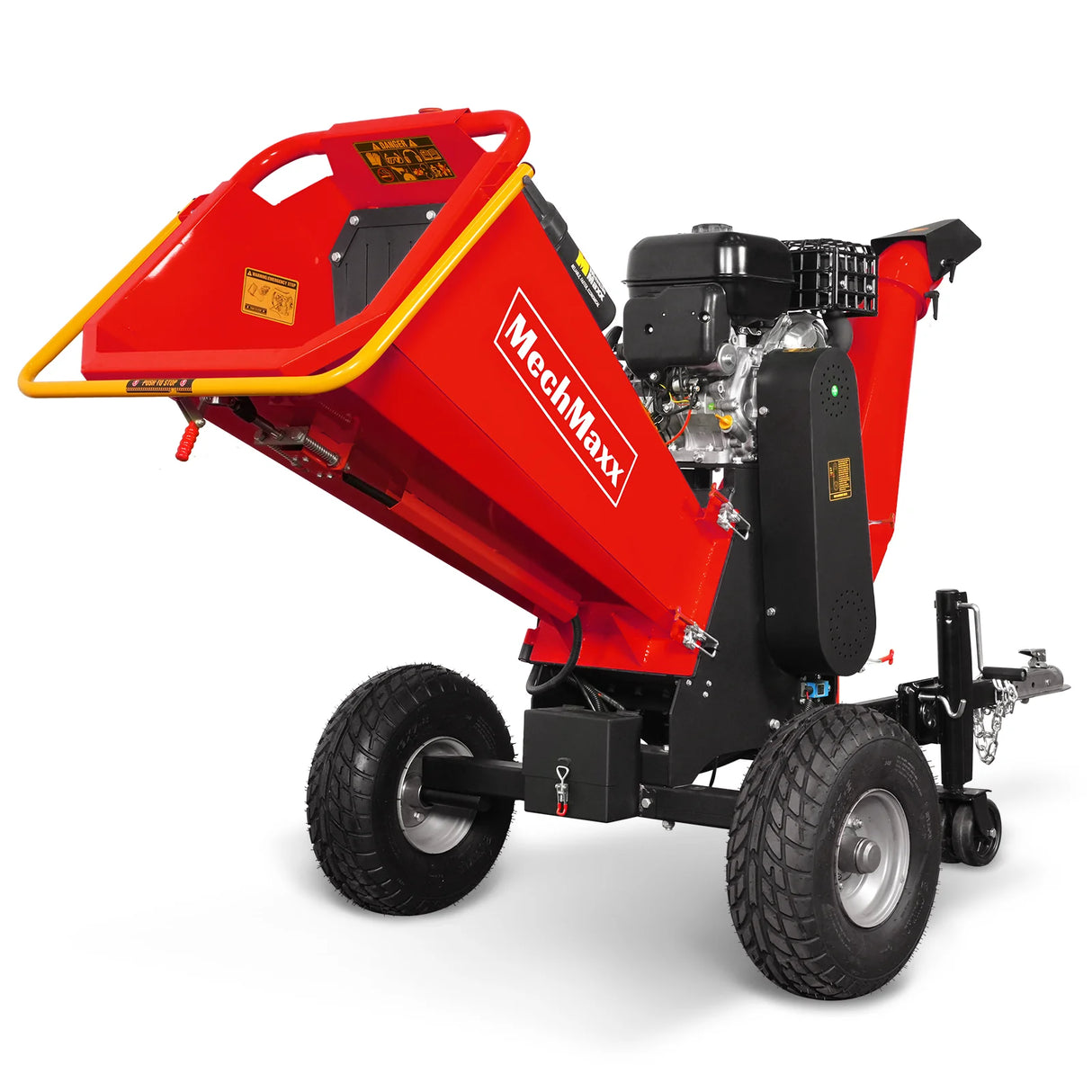 MechMaxx 6 inch E-start ZONSEN 420cc 13.4hp Gasoline Engine Powered Drum Wood Chipper ,  P4206