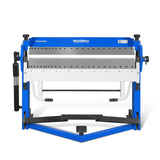 MechMaxx 50-Inch Foot Clamp Pan and Box Brake, Industrial Heavy Duty Sheet Metal Folding Machine, 0–135° Bending Angle, 1.9" Clamping Lift, 2" Box Depth PB2A5014