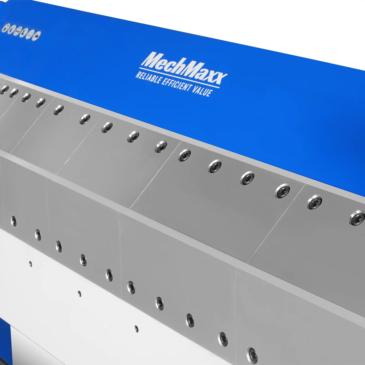 MechMaxx 50-Inch Foot Clamp Pan and Box Brake, Industrial Heavy Duty Sheet Metal Folding Machine, 0–135° Bending Angle, 1.9" Clamping Lift, 2" Box Depth PB2A5014