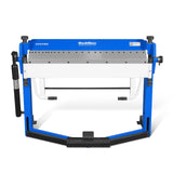 MechMaxx 50-Inch Foot Clamp Pan and Box Brake, Light Duty Sheet Metal Folding Machine, 0–135° Bending Angle, 1.9" Clamping Lift, 2" Box Depth PBA5014