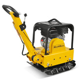 5.8 HP Reversible Plate Compactor with Wheel Kit and Extension Plates, 5625 lb Centrifugal Force, PC150Z
