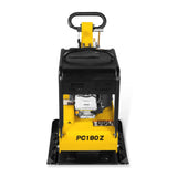 9 HP Reversible Plate Compactor with Wheel Kit and Extension Plates, 6750 lb Centrifugal Force, PC180Z