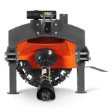 MechMaxx 3-Point PTO Stump Grinder with 44 Carbide Teeth (PTO Shaft Included with Slip Clutch), for 35-80HP Tractor, SG28 – Orange