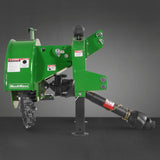 MechMaxx 3-Point PTO Stump Grinder with 44 Carbide Teeth (PTO Shaft Included with Slip Clutch), for 35-80HP Tractor, SG28 – Green