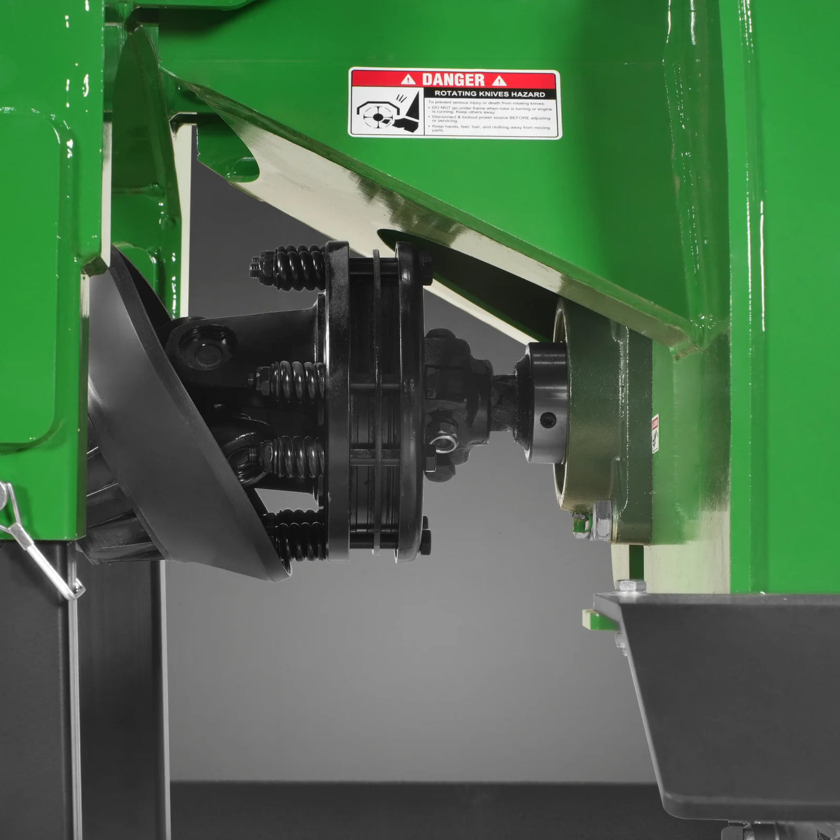 MechMaxx 3-Point PTO Stump Grinder with 44 Carbide Teeth (PTO Shaft Included with Slip Clutch), for 35-80HP Tractor, SG28 – Green