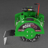 MechMaxx 3-Point PTO Stump Grinder with 34 Carbide Teeth (PTO Shaft Included with Slip Clutch), for 15-45HP Tractor, SG24PRO – Green