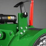 MechMaxx 3-Point PTO Stump Grinder with 34 Carbide Teeth (PTO Shaft Included with Slip Clutch), for 15-45HP Tractor, SG24PRO – Green