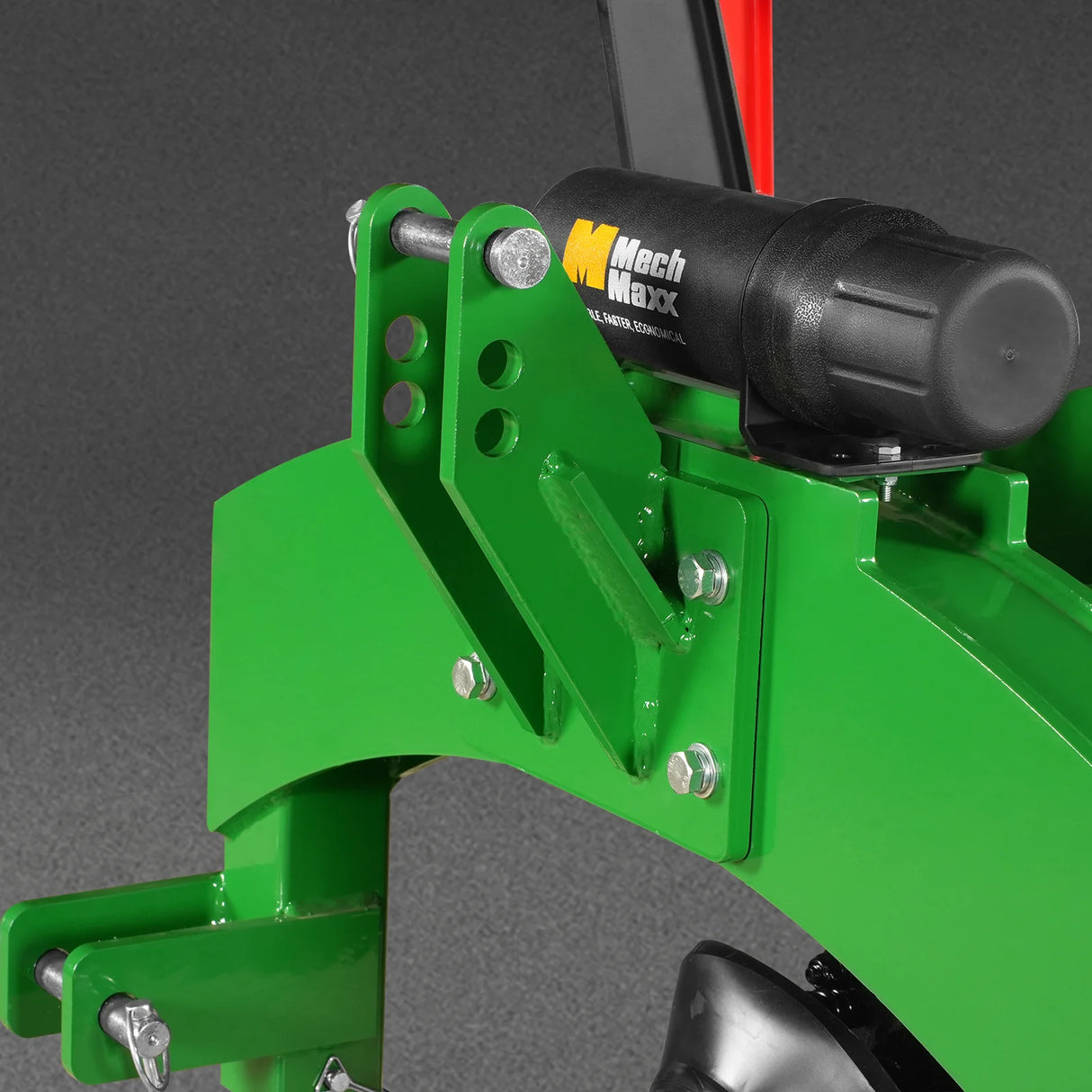 MechMaxx 3-Point PTO Stump Grinder with 34 Carbide Teeth (PTO Shaft Included with Slip Clutch), for 15-45HP Tractor, SG24PRO – Green