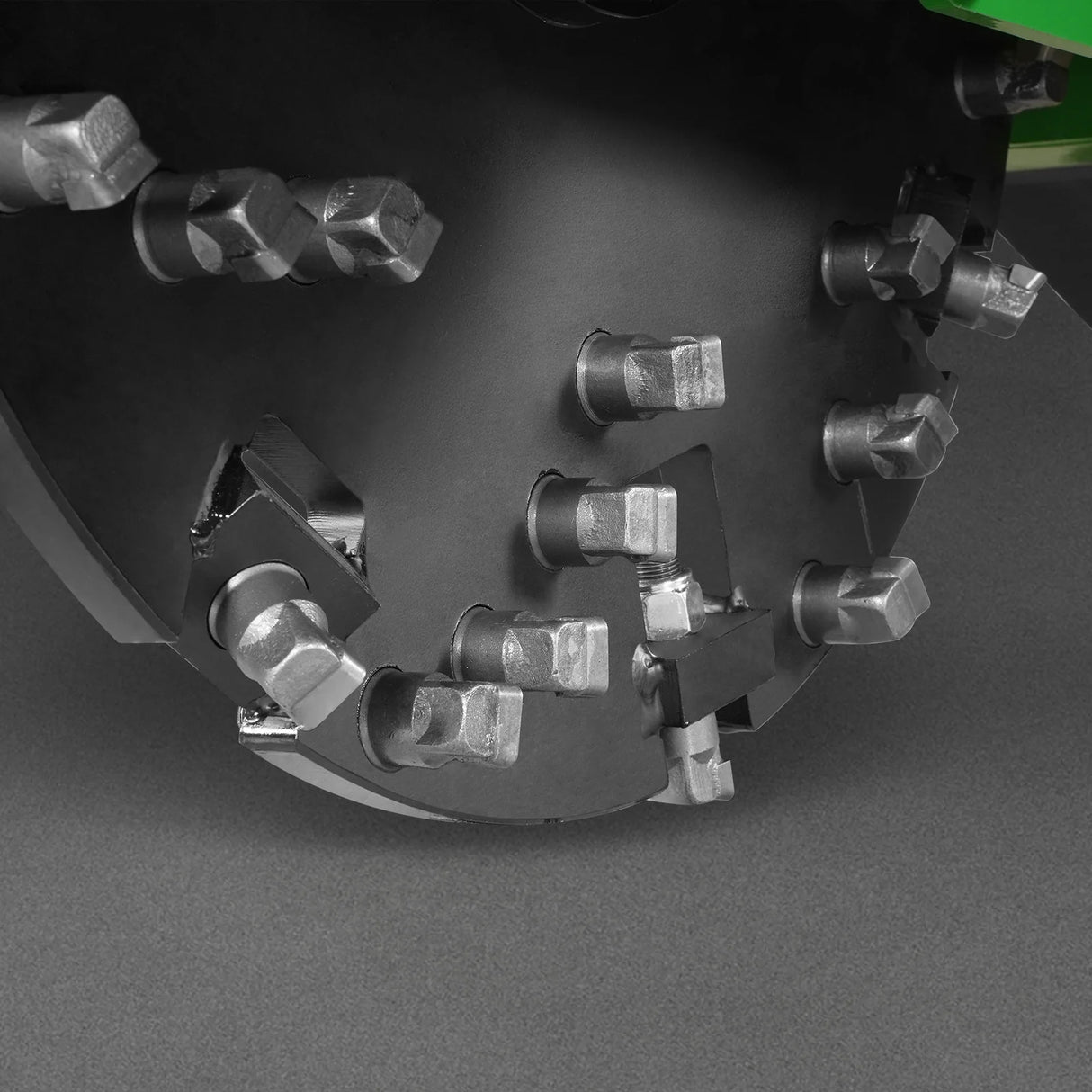 MechMaxx 3-Point PTO Stump Grinder with 34 Carbide Teeth (PTO Shaft Included with Slip Clutch), for 15-45HP Tractor, SG24PRO – Green