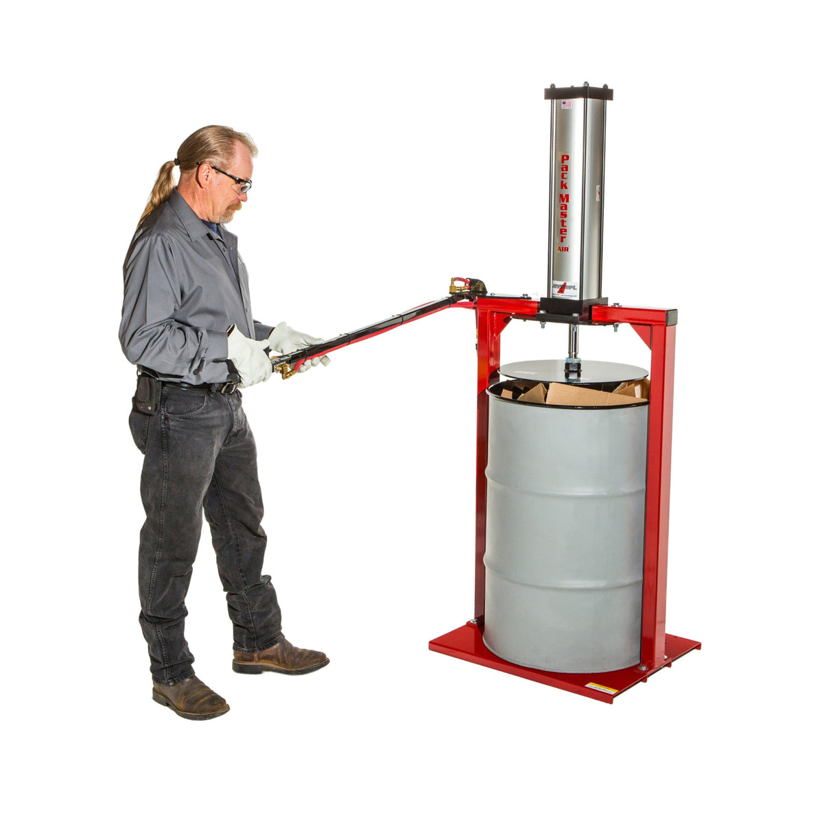 Newstripe PackMaster Air Powered Compactor
