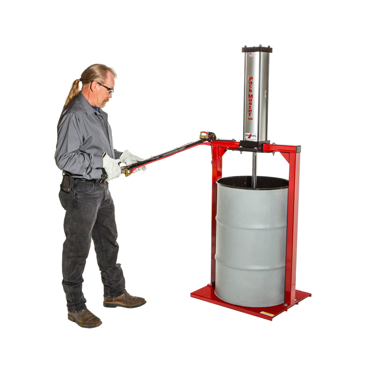Newstripe PackMaster Air Powered Compactor