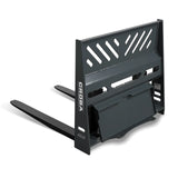 36'' Mini Skid Steer Pallet Fork Frame Attachment,  2204 lb Weight Capacity
