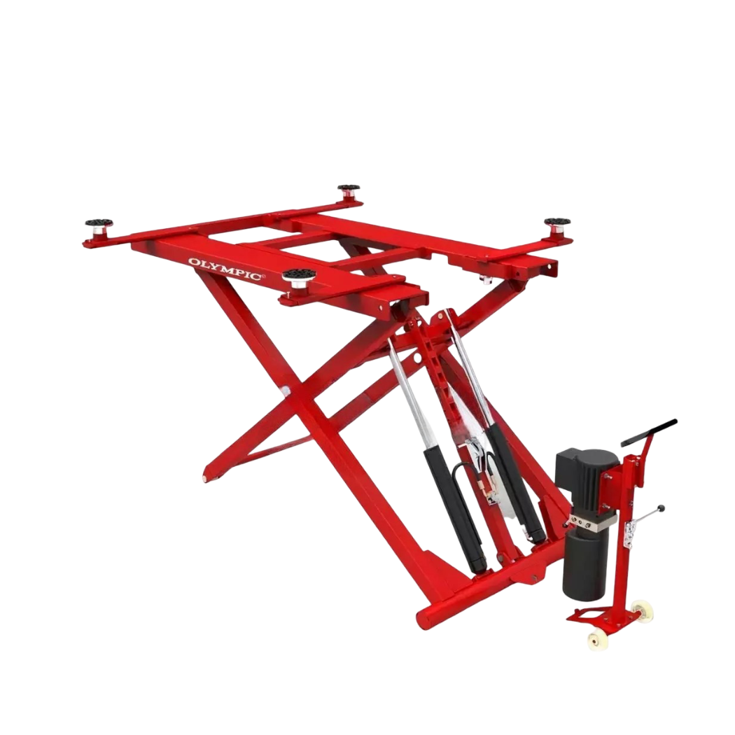 Olympic Equipment 6,000 lb Portable Mid-Rise Scissor Lift MRSL-6