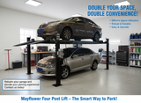 Mayflower Blacksmith Heavy Duty Four Post Lift Car lift Storage Service Pro 8000