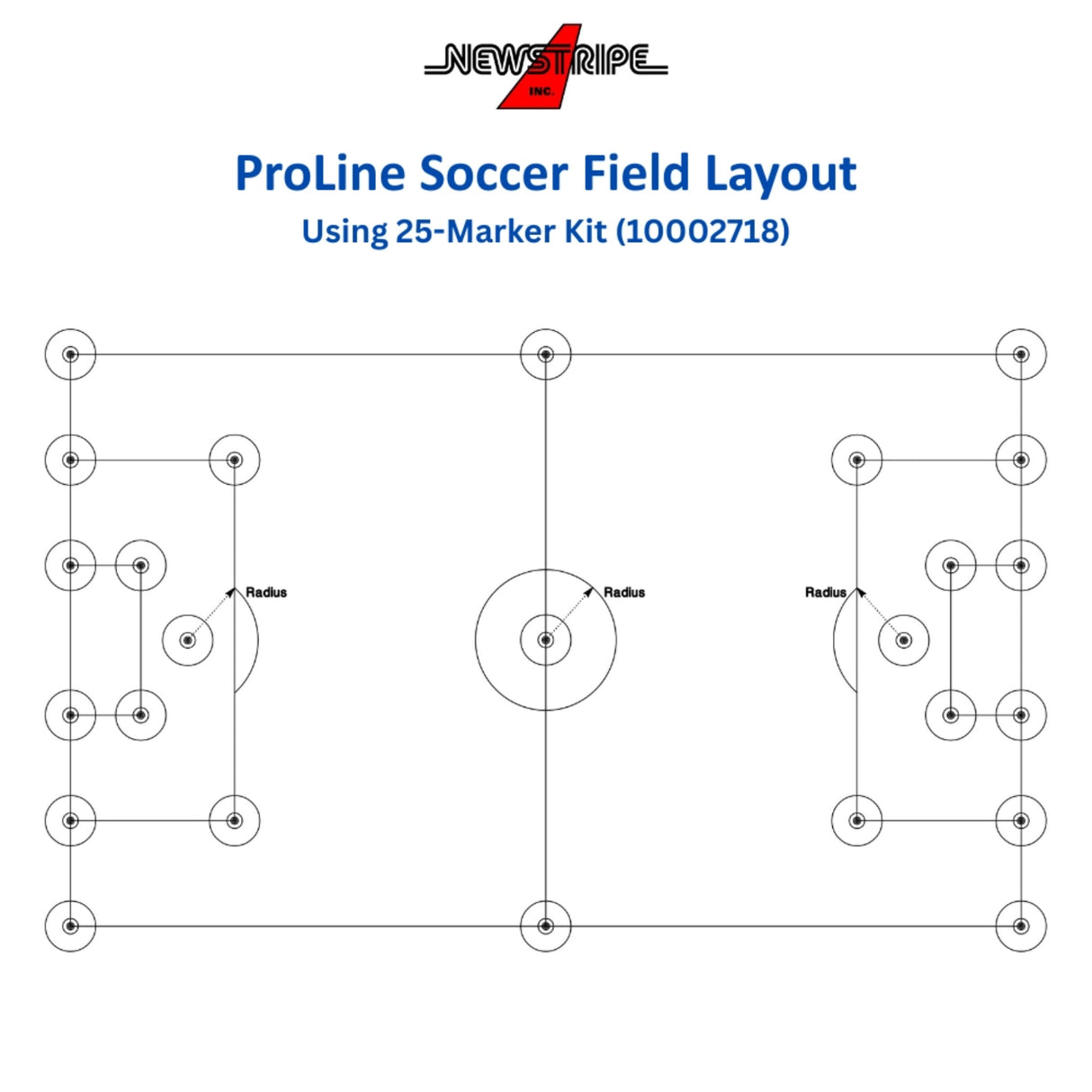 Newstripe ProLine Field Layout System