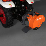 MechMaxx 3-Point PTO Stump Grinder & Wood Chipper Bundle – Orange
