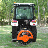 MechMaxx 3-Point PTO Stump Grinder, 30 in Flywheel, 40-100HP, with 44 Carbide Teeth (PTO Shaft Included with Slip Clutch), SG30PRO – Orange