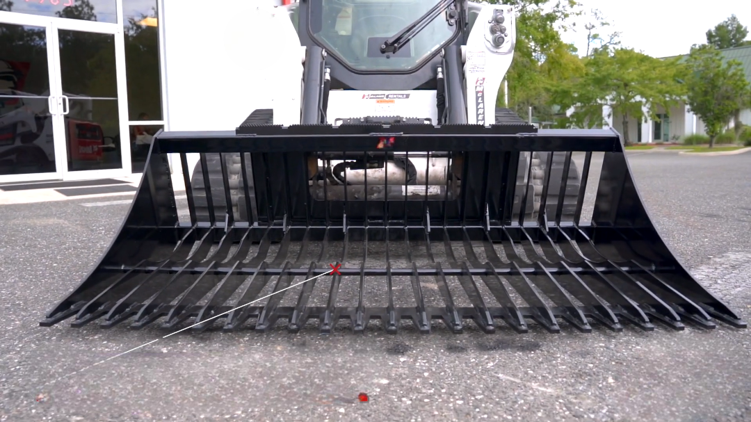 Ignite Attachments 82 in Skid Steer Rock Bucket