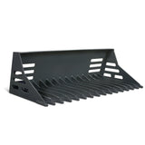 44'' Mini Skid Steer Rock Bucket,  25'' Overall Depth