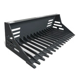 44'' Mini Skid Steer Rock Bucket,  25'' Overall Depth