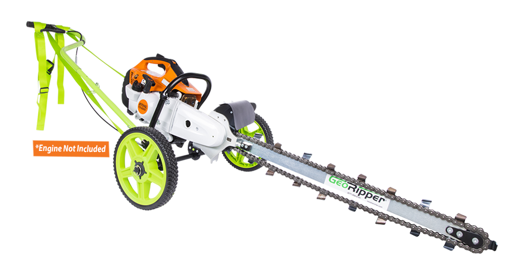 MiniTrencher GeoRipper T/A S700 Trenching Attachment for Stihl