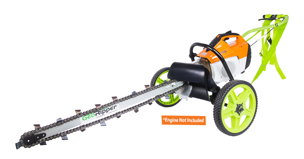 MiniTrencher GeoRipper T/A S700 Trenching Attachment for Stihl