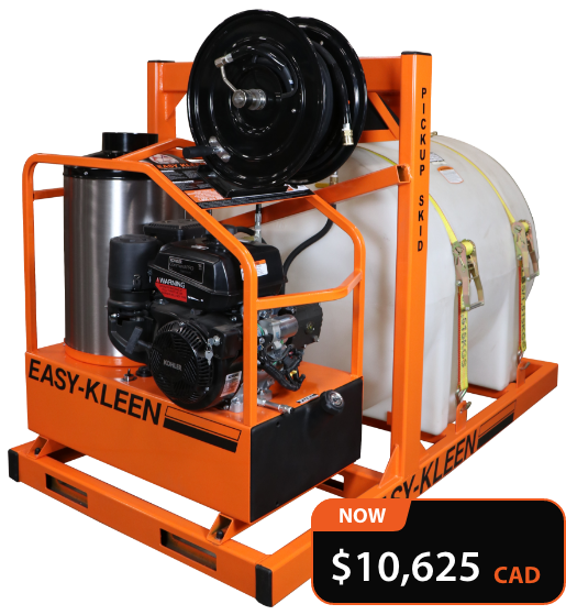 Easy Kleen 3,500 PSI 4 GPM Kohler 14 HP Gearbox Drive Oil Fired Hot Water Gas Pressure Washer EZO3504G-K