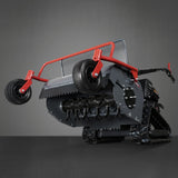 MechMaxx 27" Walk Behind Flail Mower,  10HP 302cc,  Self-Propelled,  Tracked,  Electric Start,  SFM27T