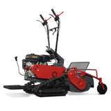 MechMaxx 27" Walk Behind Flail Mower,  10HP 302cc,  Self-Propelled,  Tracked,  Electric Start,  SFM27T