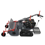 MechMaxx 27" Walk Behind Flail Mower,  10HP 302cc,  Self-Propelled,  Tracked,  Electric Start,  SFM27T