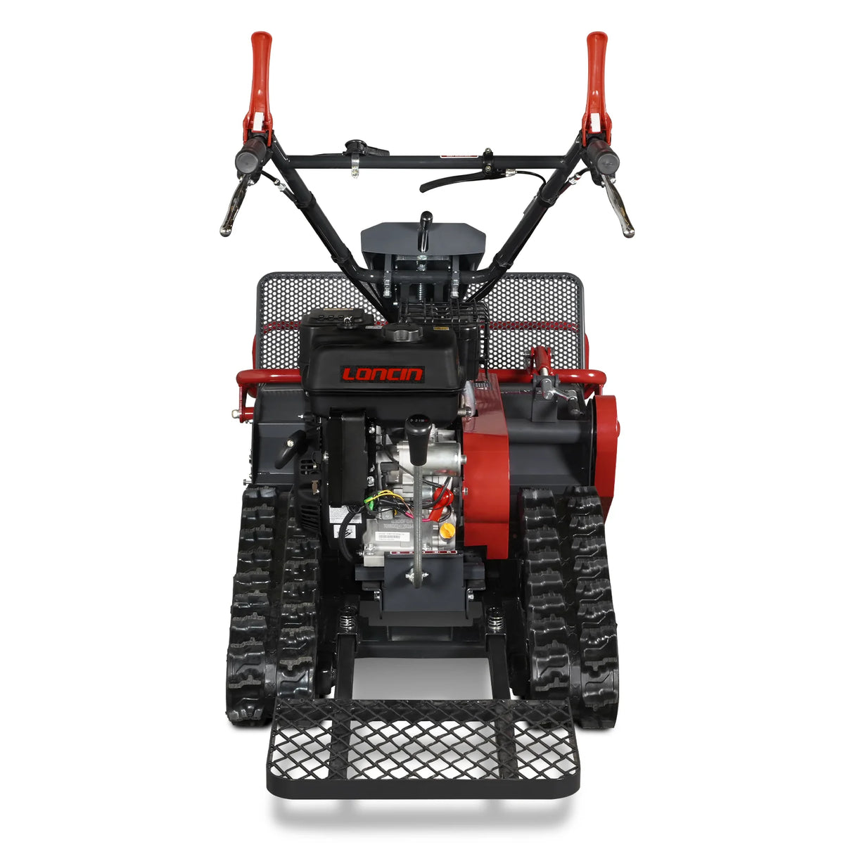 MechMaxx 27" Walk Behind Flail Mower,  10HP 302cc,  Self-Propelled,  Tracked,  Electric Start,  SFM27T
