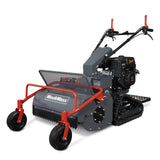 MechMaxx 27" Walk Behind Flail Mower,  10HP 302cc,  Self-Propelled,  Tracked,  Electric Start,  SFM27T