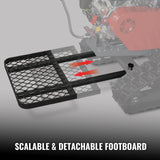 MechMaxx 27" Walk Behind Flail Mower,  10HP 302cc,  Self-Propelled,  Tracked,  Electric Start,  SFM27T