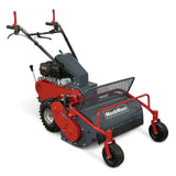 MechMaxx 27" Walk Behind Flail Mower,  10HP 302cc,  Self-Propelled,  Wheeled,  Electric Start,  SFM27W
