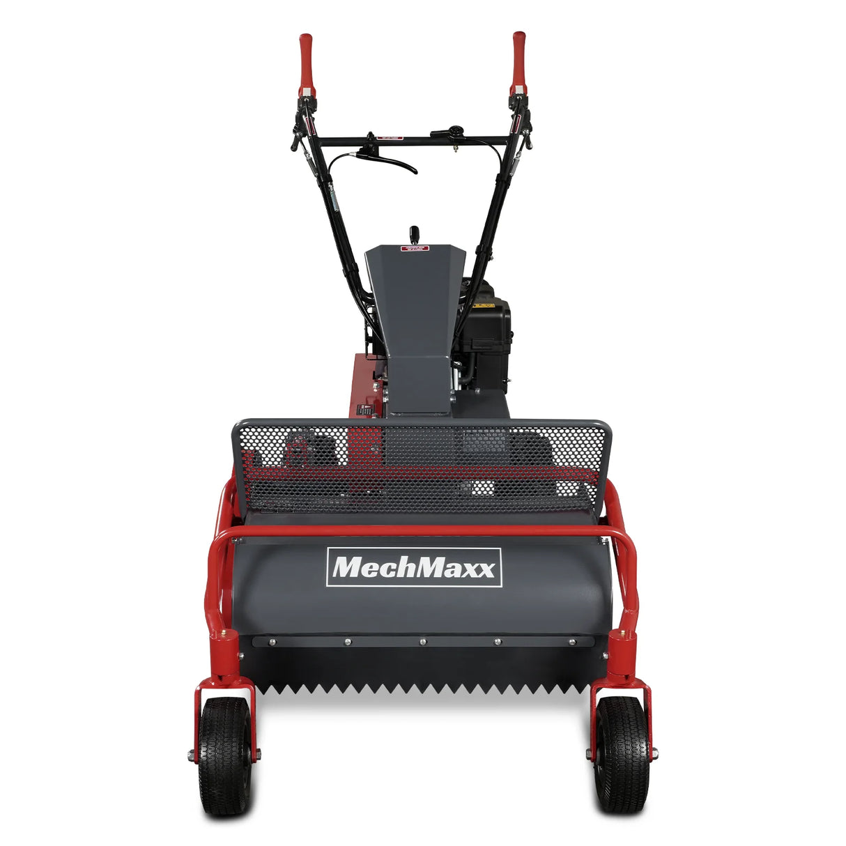 MechMaxx 27" Walk Behind Flail Mower,  10HP 302cc,  Self-Propelled,  Wheeled,  Electric Start,  SFM27W