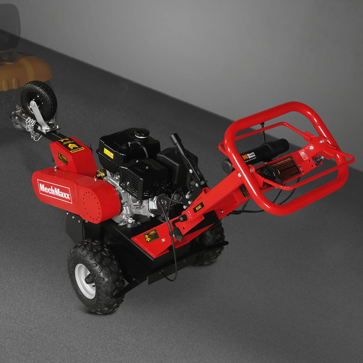 MechMaxx 15 inch 15HP 420cc DUCAR E-Start Stump Grinder with Tow Bar,  SG380