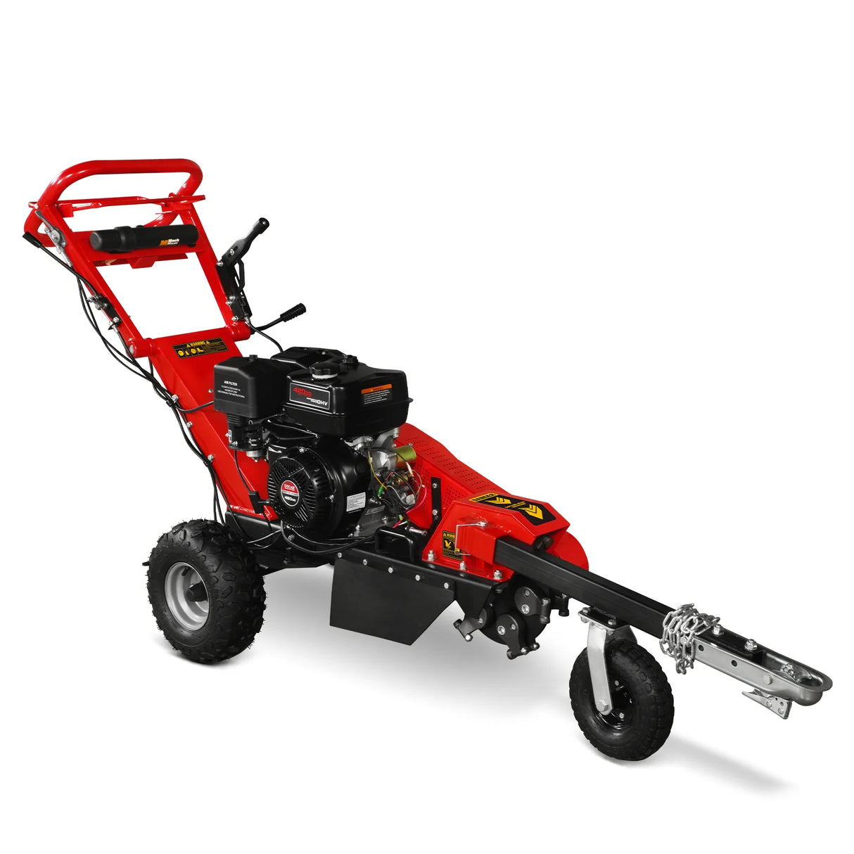MechMaxx 15 inch 15HP 420cc DUCAR E-Start Stump Grinder with Tow Bar,  SG380
