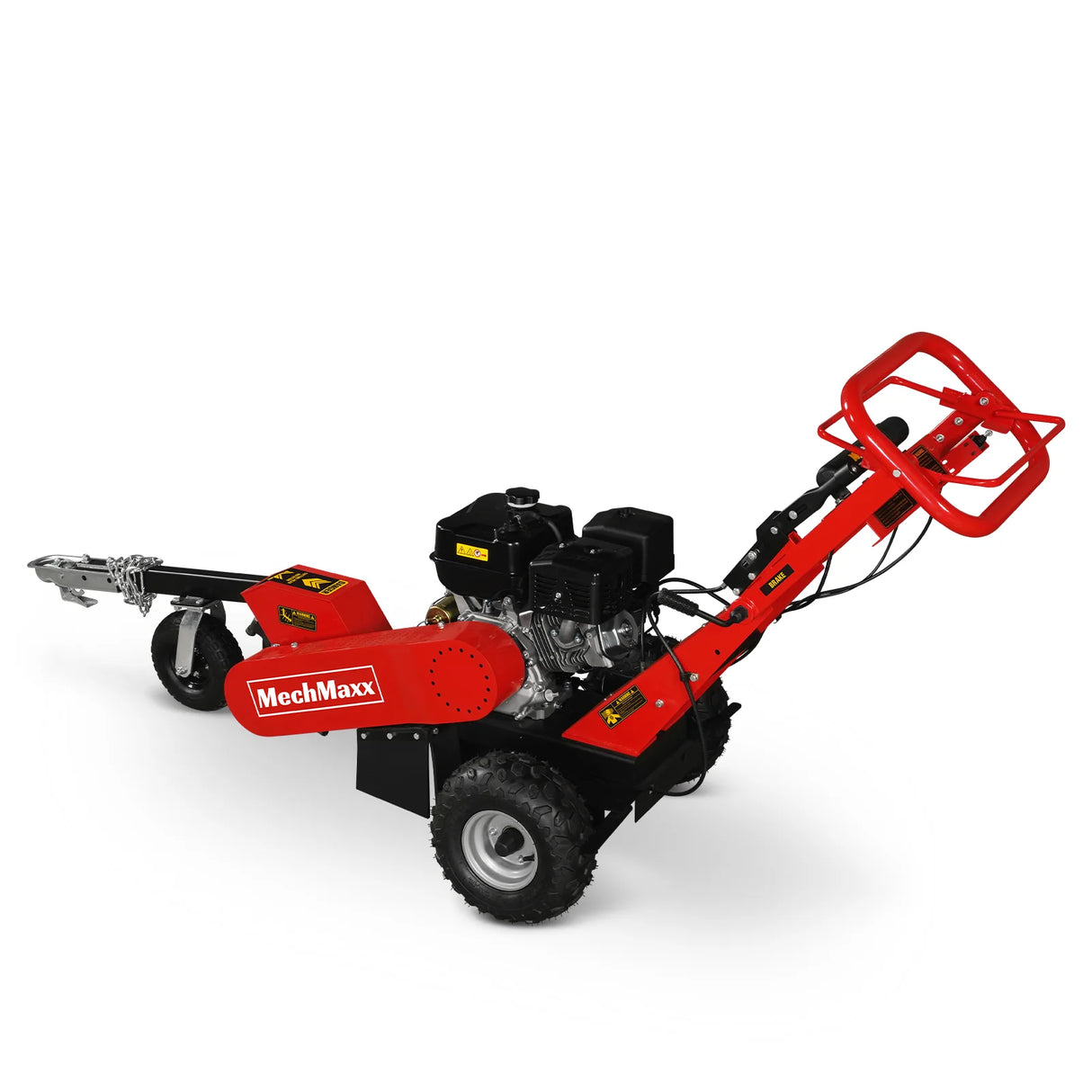 MechMaxx 15 inch 15HP 420cc DUCAR E-Start Stump Grinder with Tow Bar,  SG380
