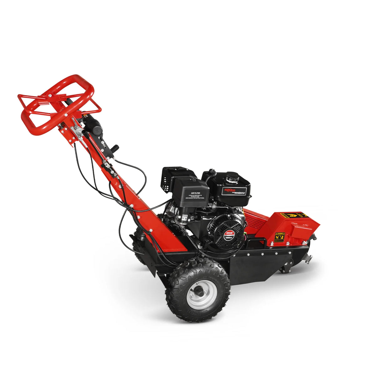MechMaxx 15 inch 15HP 420cc DUCAR E-Start Stump Grinder with Tow Bar,  SG380