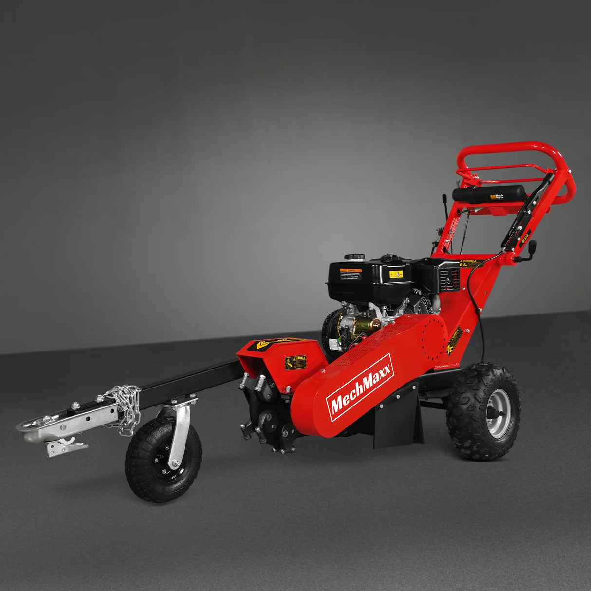 MechMaxx 15 inch 15HP 420cc DUCAR E-Start Stump Grinder with Tow Bar,  SG380