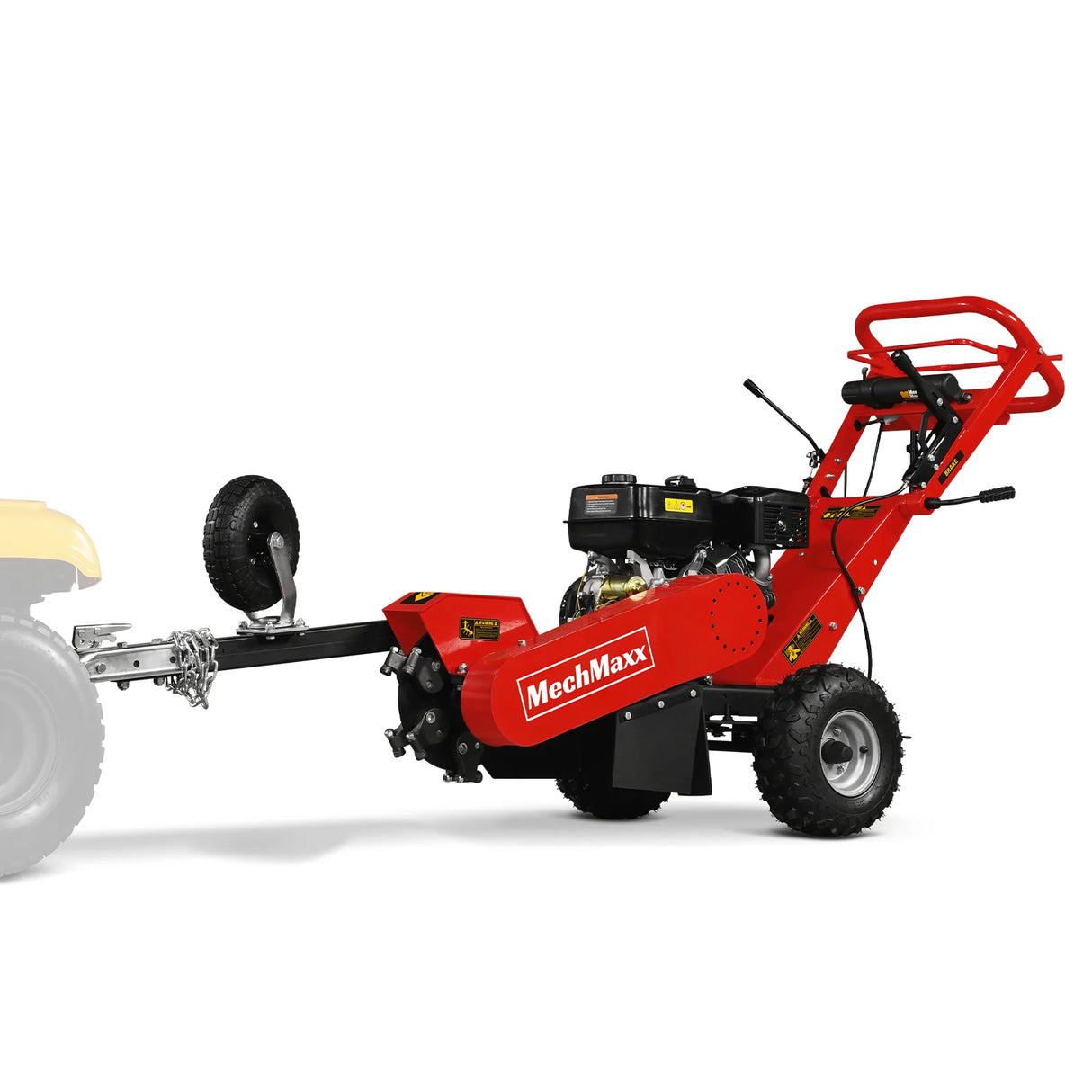 MechMaxx 15 inch 15HP 420cc DUCAR E-Start Stump Grinder with Tow Bar,  SG380