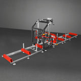 MechMaxx 26" Portable Sawmill (5x Blades Included), KOHLER CH440 429cc E-Start Gasoline Engine, 20" Board Width, 20' Track Length (13' Track Length + 6.4' Track Extension Included), SM-26
