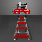 MechMaxx 22" Portable Sawmill, 274cc 8.1HP Gasoline Engine, 18" Board Width, 13' Track Length, SM-22