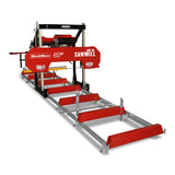 MechMaxx 36" MAX Portable Sawmill, 25HP 688cc HONDA GX690 V-Twin Engine, 36" Board Width, 20' Track Length, (10 x Blades Included), SM-36HMAX