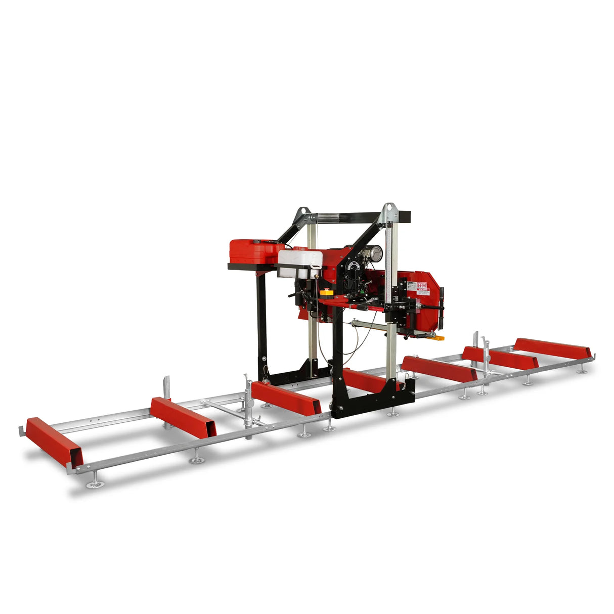 MechMaxx 36" MAX Portable Sawmill, 25HP 688cc HONDA GX690 V-Twin Engine, 36" Board Width, 20' Track Length, (10 x Blades Included), SM-36HMAX