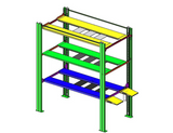 Olympic Equipment Four Stacker 4-Level Car Storage Parking Lift 4032-4
