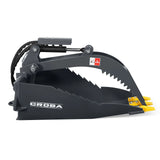 36'' Max Opening Mini Skid Steer Stump Grapple Bucket