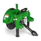 MechMaxx 3-Point PTO Stump Grinder, 30 in Flywheel, 40-100HP, with 44 Carbide Teeth (PTO Shaft Included with Slip Clutch), SG30PRO – Green